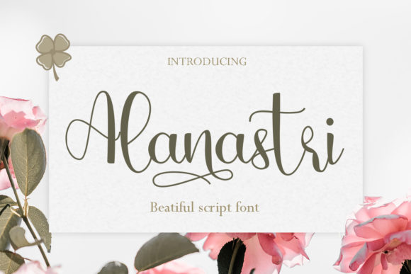 Alanastri: A Handwritten Font for Elegant Web Design