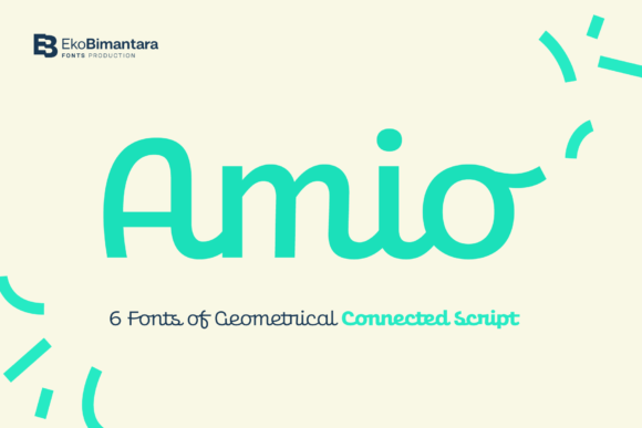 Amio: A Versatile Script Font for Creative Branding