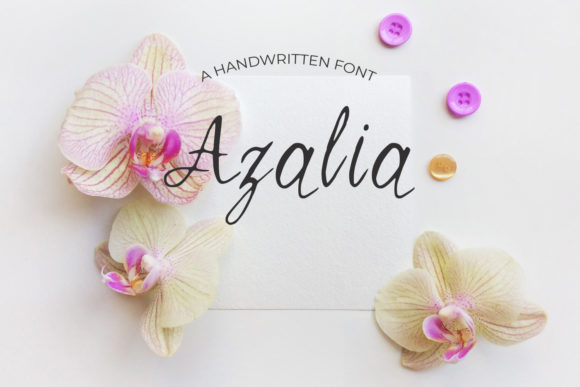 Azalia: A Handwritten Font for Elegant Editorial Design