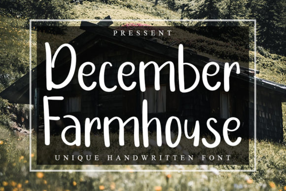 Discover December Farmhouse: A Versatile Font for Web Design