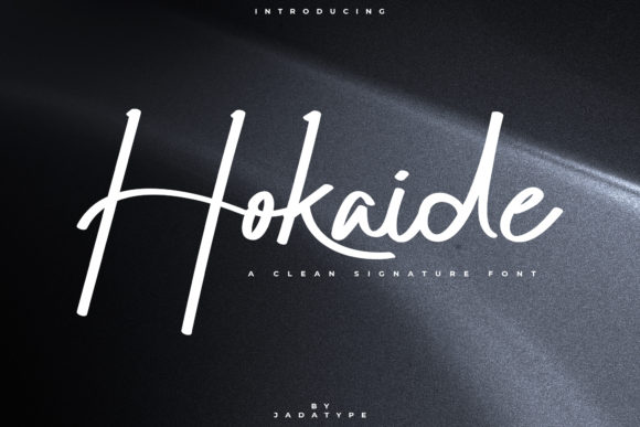 Discover Hokaide: A Sophisticated Script Font for Crafters