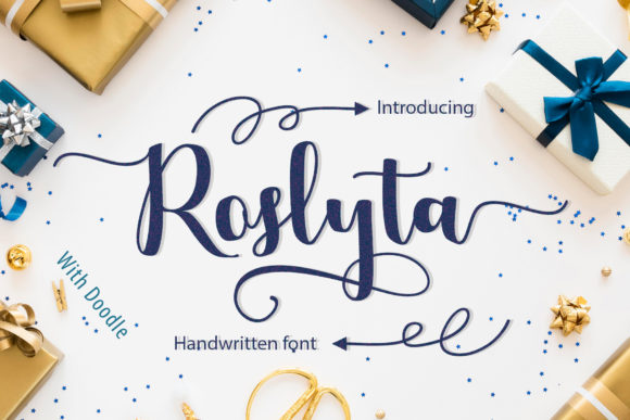 Discover Roslyta: A Charming Handwritten Font for Editorial Design