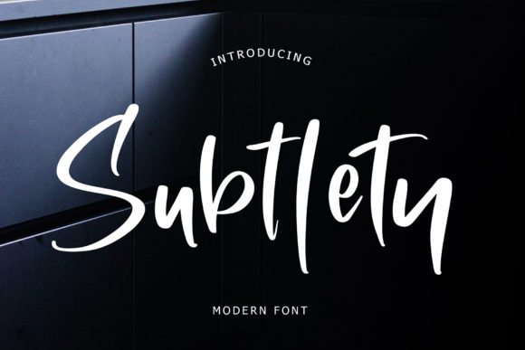 Discover Subtlety: A Handwritten Font for Elegant Publishing