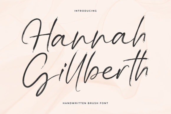 Elevate Your Editorial Design with Hannah Gillberth Font