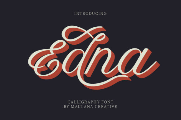 Enhance Your Brand with Edna: A Delicate Handwritten Font