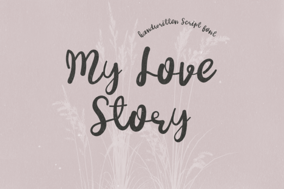 Enhance Your Brand with My Love Story Font