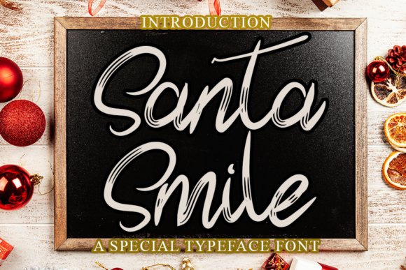 Enhance Your Brand with Santa Smile Font