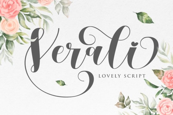 Enhance Your Campaigns with Verali: A Romantic Calligraphy Font
