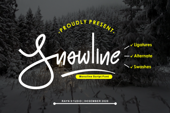 Enhance Your Editorial Design with Snowline Font