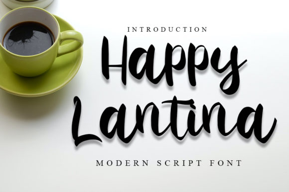 Happy Lantina: A Charming Handwritten Font for Web Design