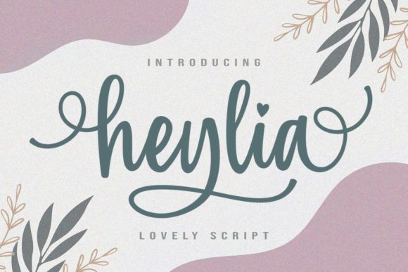 Heylia: The Elegant Handwritten Font for Editorial Design
