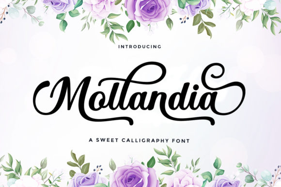 Mollandia: A Script Font with Elegance and Versatility