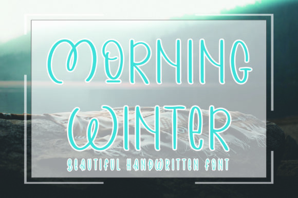 Morning Winter: A Playful Handwritten Font for Creative Campaigns