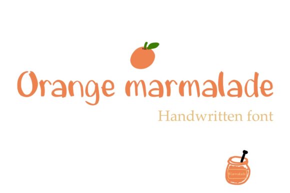 Orange Marmalade: A Playful Handwritten Font for Web Design