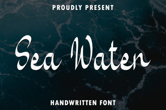 Sea Water: A Handwritten Font for Elegant Branding
