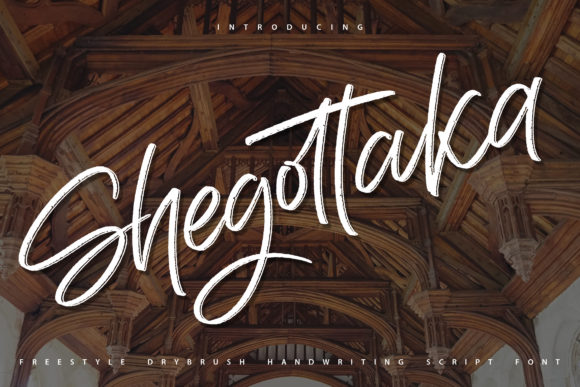 Shegottaka: A Versatile Handwritten Font for Modern Campaigns