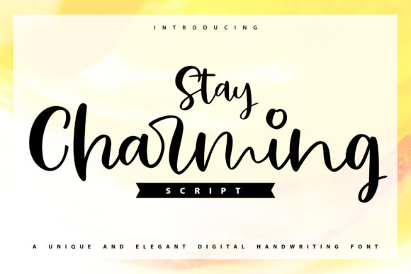 Stay Charming: Elevate Your Brand with This Elegant Script Font