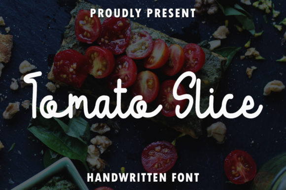 Tomato Slice: A Handwritten Font for Elegant Web Design