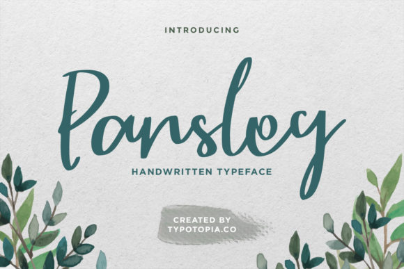 Transform Your Brand with Parsley: A Charming Handwritten Font