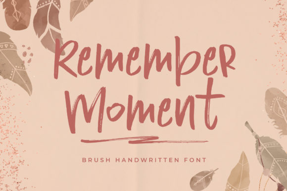 Transform Your Brand with Remember Moment Font