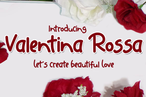 Valentina Rossa: A Handwritten Font for Editorial Elegance