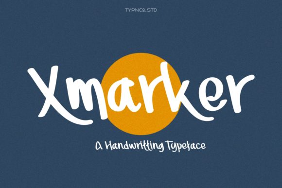 Xmarker: A Charming Script Font for Crafters and Creators